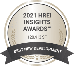2021 HREI Insights Award Badge for Best New Development