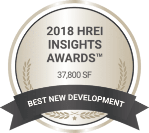 2018 HREI Insights Award Badge for Best New Development