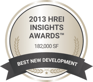 2013 HREI Insights Award Badge for Best New Development