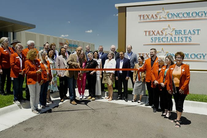 Grand opening and ribbon cutting ceremony at Texas Oncology Center in Amarillo Texas